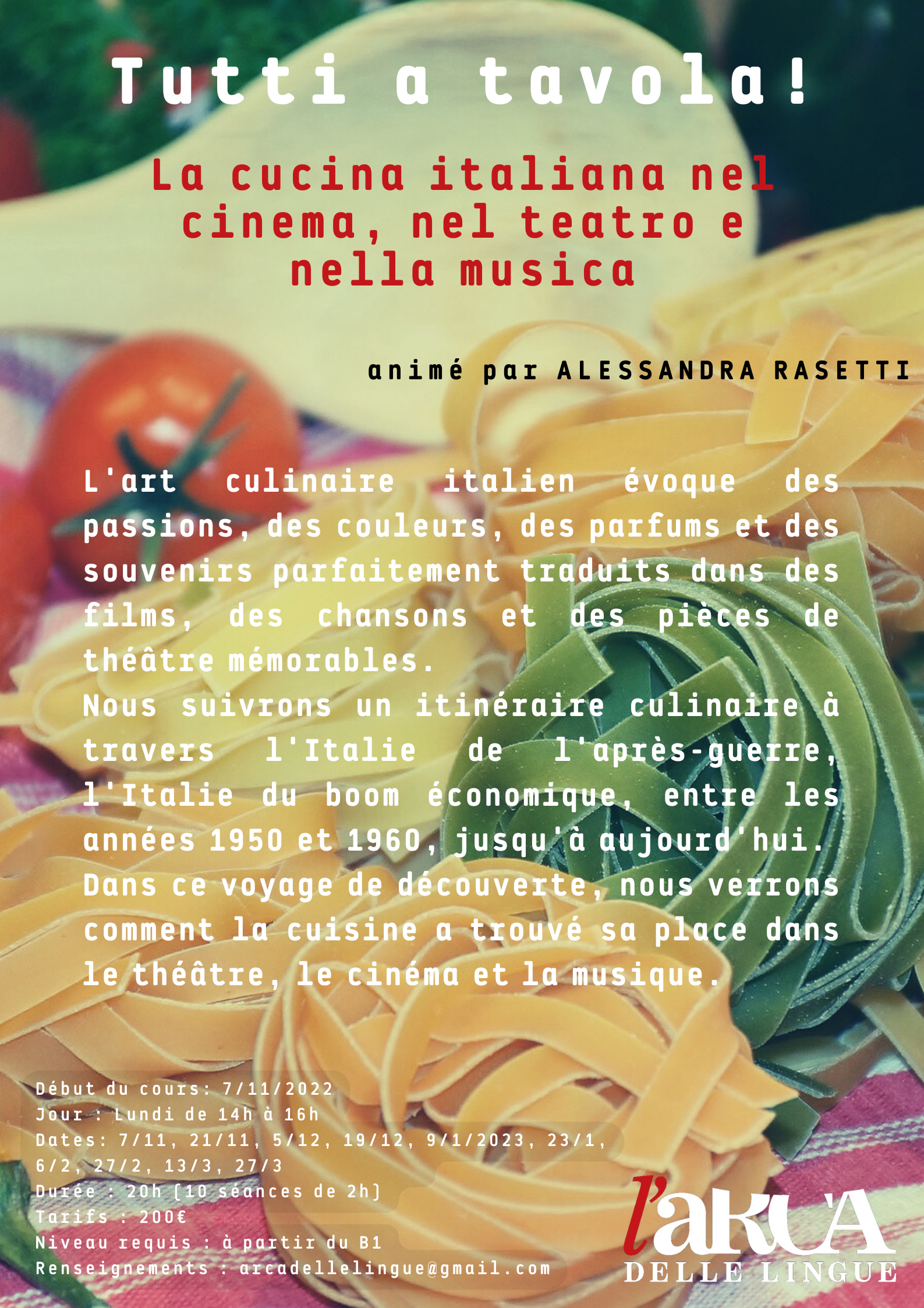 tutti a tavola lab delivery