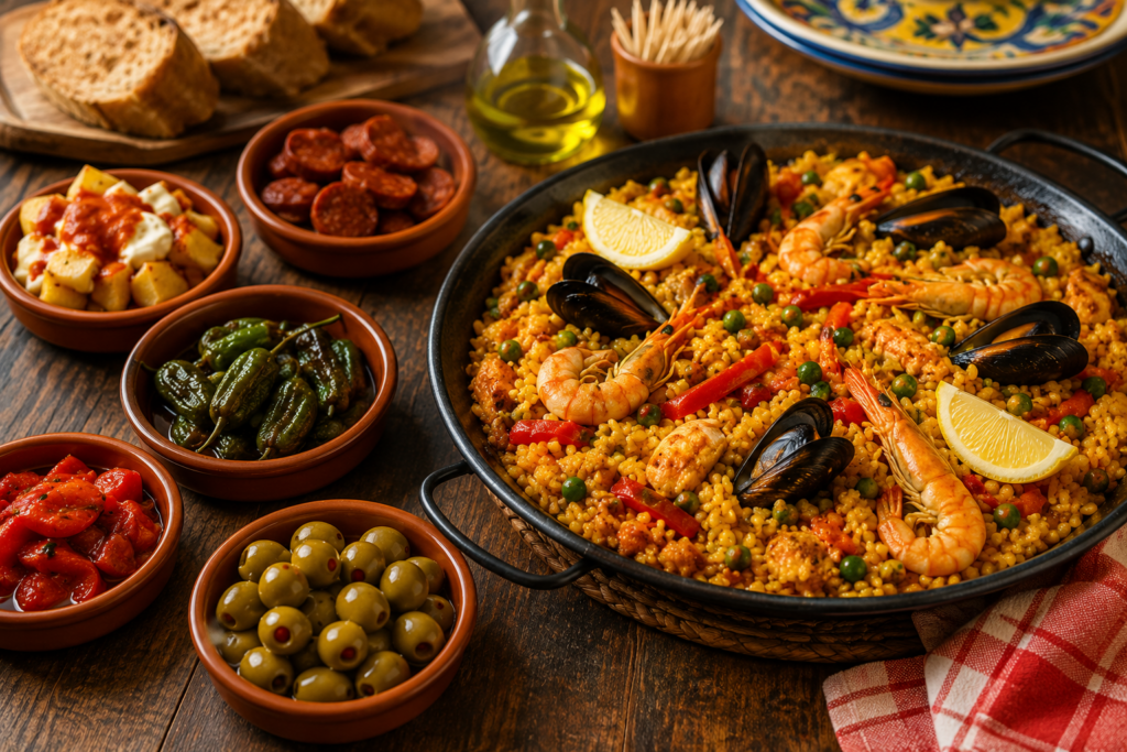 Vocabulaire cuisine espagnole